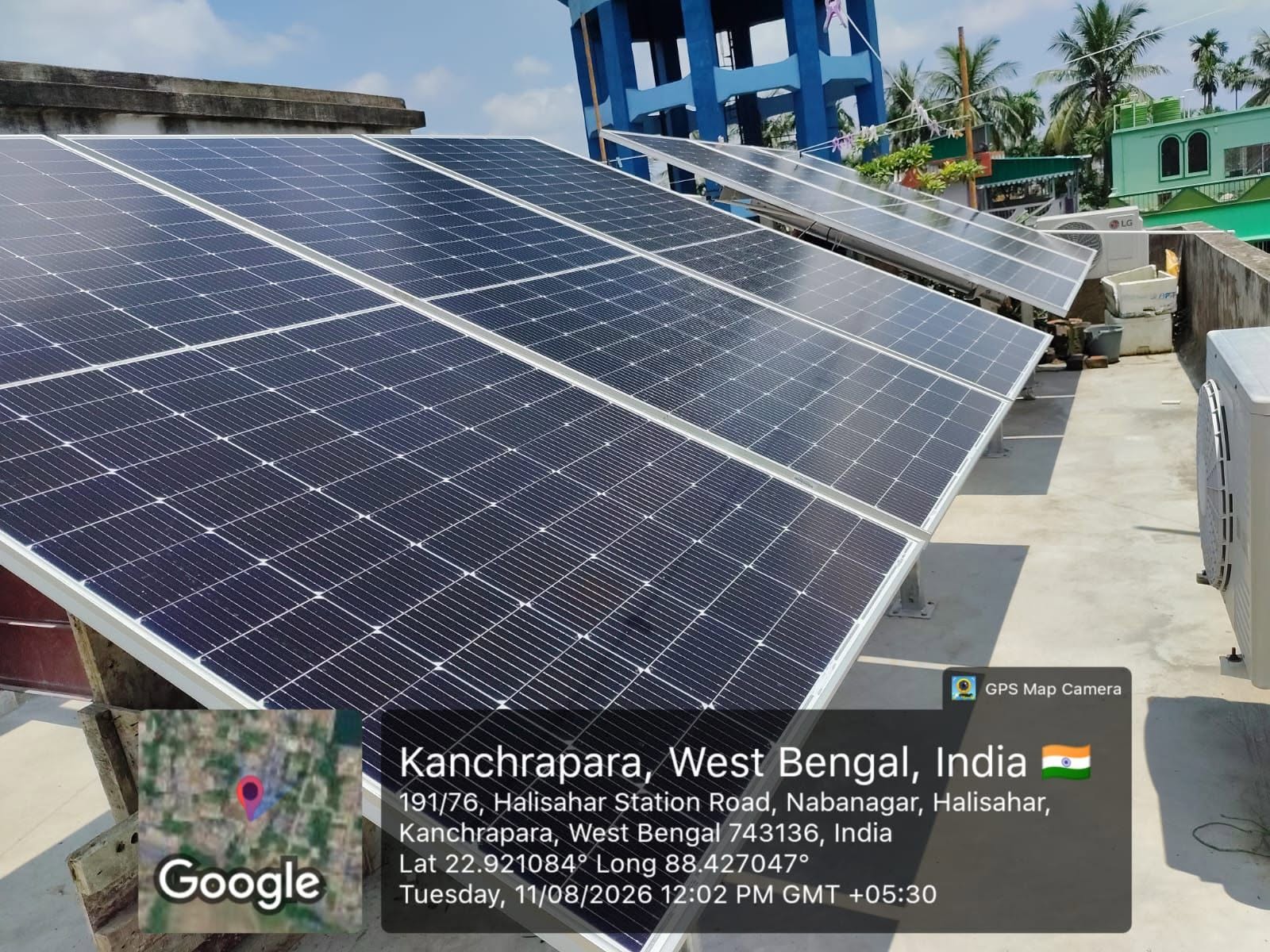 4.5kW Residential On-Grid Rooftop Installation
