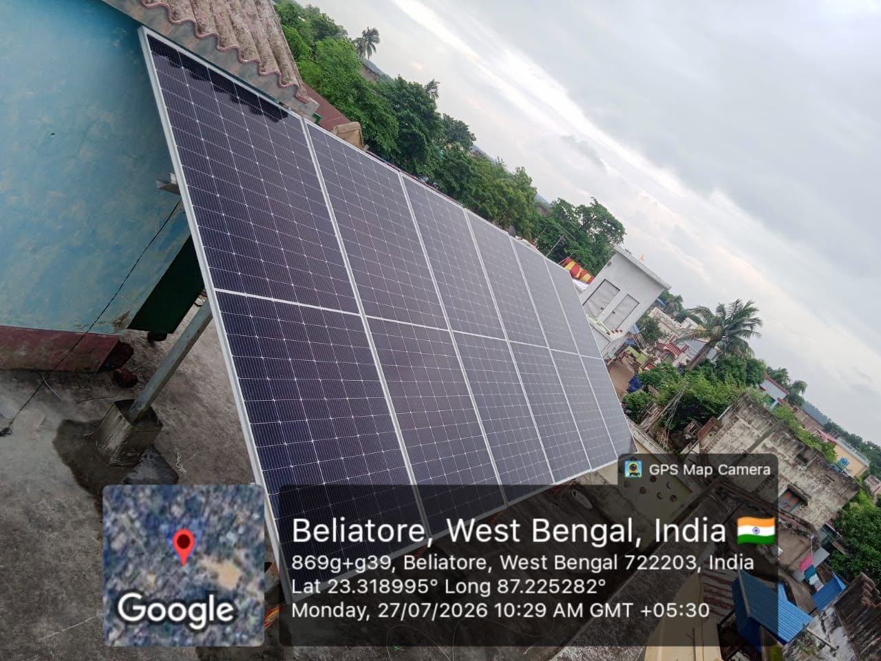 4kW Residential On-Grid Rooftop Installation